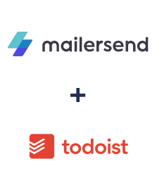 Integration of MailerSend and Todoist