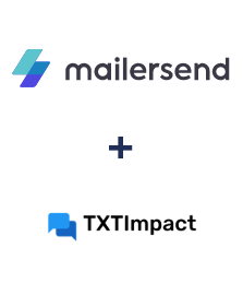 Integration of MailerSend and TXTImpact