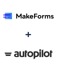 Integration of MakeForms and Autopilot