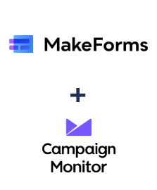 Integration of MakeForms and Campaign Monitor