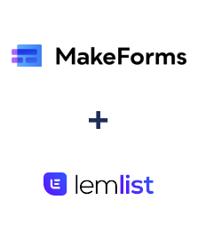 Integration of MakeForms and Lemlist
