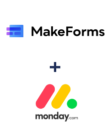 Integration of MakeForms and Monday.com