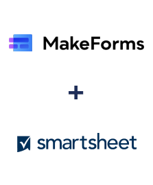Integration of MakeForms and Smartsheet