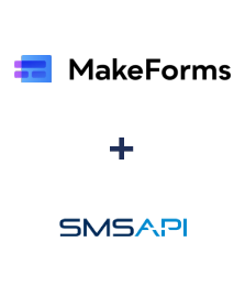 Integration of MakeForms and SMSAPI