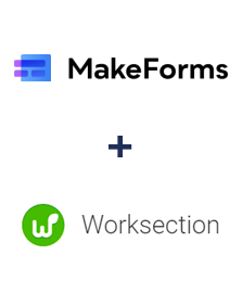 Integration of MakeForms and Worksection