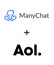 Integration of ManyChat and AOL