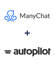 Integration of ManyChat and Autopilot