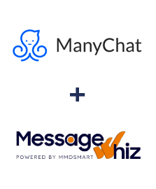 Integration of ManyChat and MessageWhiz