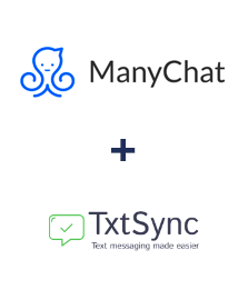Integration of ManyChat and TxtSync