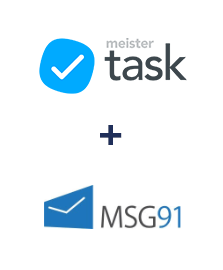 Integration of MeisterTask and MSG91