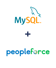 Integration of MySQL and PeopleForce