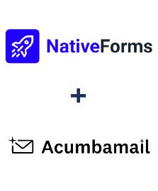 Integration of NativeForms and Acumbamail