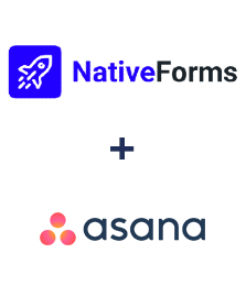 Integration of NativeForms and Asana