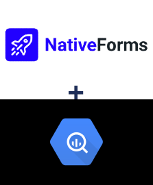 Integration of NativeForms and BigQuery