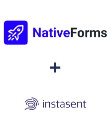 Integration of NativeForms and Instasent