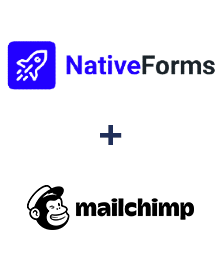 Integration of NativeForms and MailChimp