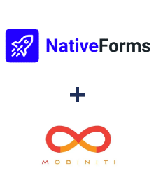 Integration of NativeForms and Mobiniti