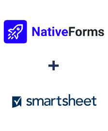 Integration of NativeForms and Smartsheet
