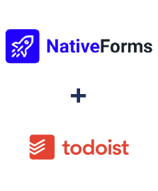 Integration of NativeForms and Todoist