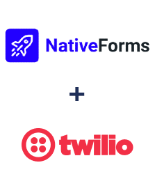 Integration of NativeForms and Twilio