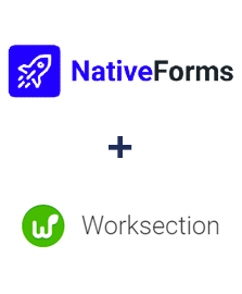 Integration of NativeForms and Worksection