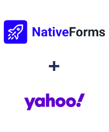 Integration of NativeForms and Yahoo!