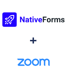 Integration of NativeForms and Zoom