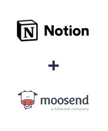 Integration of Notion and Moosend