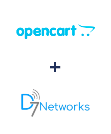 Integration of Opencart and D7 Networks