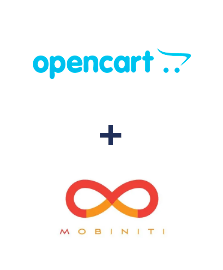 Integration of Opencart and Mobiniti