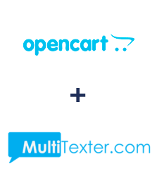 Integration of Opencart and Multitexter