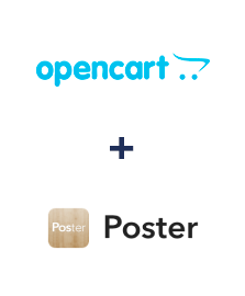 Integration of Opencart and Poster