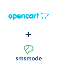 Integration of Opencart and Smsmode