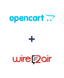 Integration of Opencart and Wire2Air