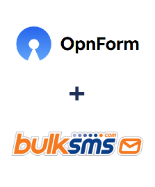 Integration of OpnForm and BulkSMS