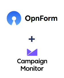 Integration of OpnForm and Campaign Monitor
