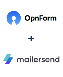 Integration of OpnForm and MailerSend