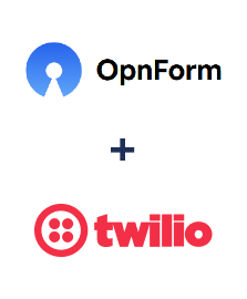 Integration of OpnForm and Twilio