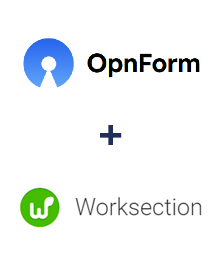 Integration of OpnForm and Worksection