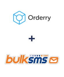 Integration of Orderry and BulkSMS