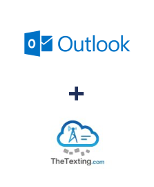 Integration of Microsoft Outlook and TheTexting