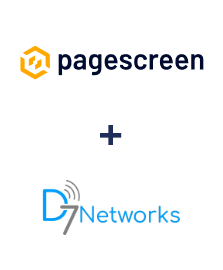 Integration of Pagescreen and D7 Networks
