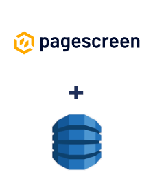 Integration of Pagescreen and Amazon DynamoDB