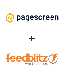 Integration of Pagescreen and FeedBlitz