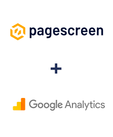 Integration of Pagescreen and Google Analytics