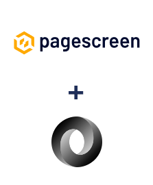 Integration of Pagescreen and JSON