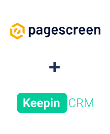 Integration of Pagescreen and KeepinCRM