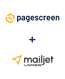 Integration of Pagescreen and Mailjet