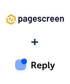 Integration of Pagescreen and Reply.io