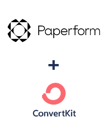 Integration of Paperform and ConvertKit